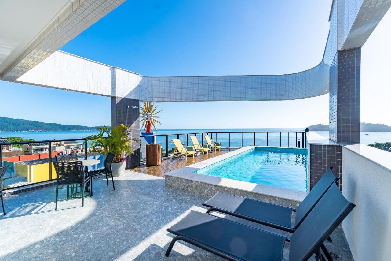 בומבינאס Confortavel Loft Em Condominio Com Piscina מראה חיצוני תמונה