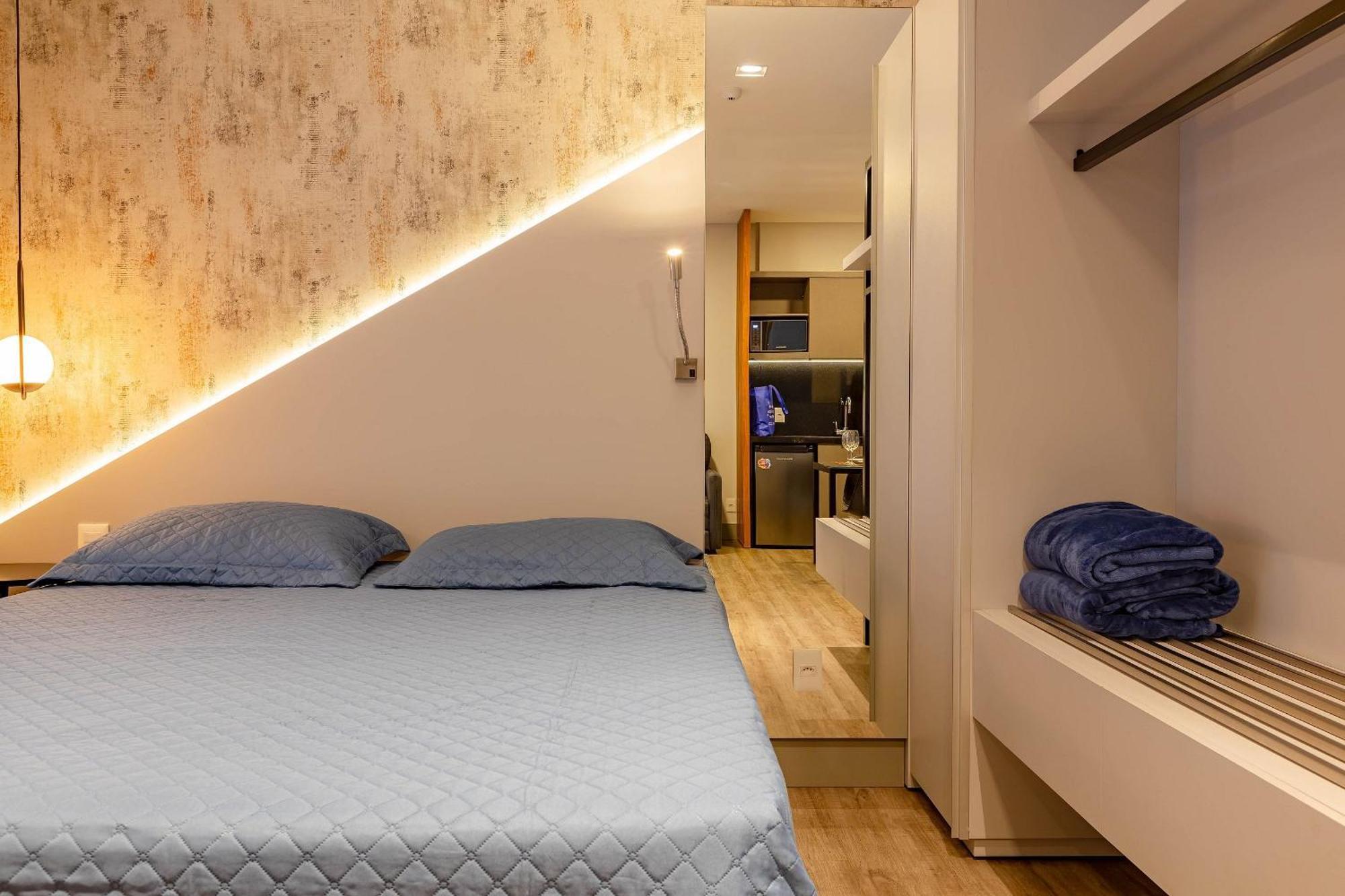 בומבינאס Confortavel Loft Em Condominio Com Piscina מראה חיצוני תמונה